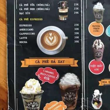 Thực đơn- Maxko Coffee