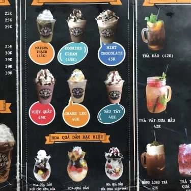Thực đơn- Maxko Coffee