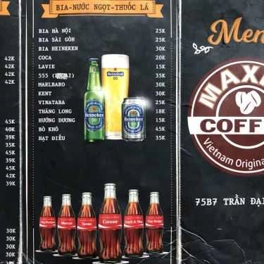 Thực đơn- Maxko Coffee