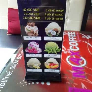 Thực đơn- Maxx Cafe - Duy Tân