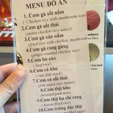 Thực đơn- Maxx Cafe - Duy Tân