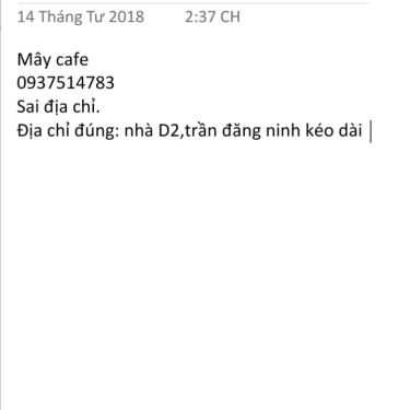 Tổng hợp- Mây Cafe - Trần Đăng Ninh