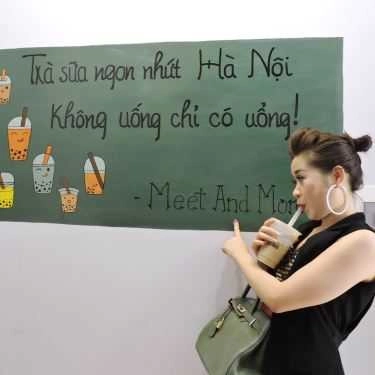 Không gian- Cafe Meet And More - Trà sữa Hàn Quốc