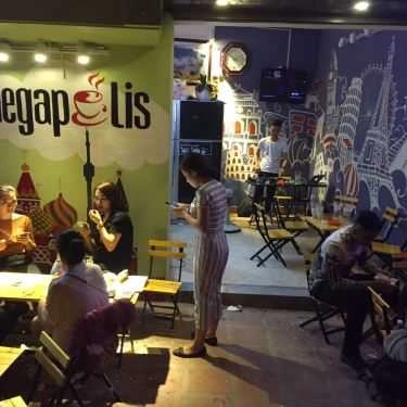 Không gian- Megapolis Cafe