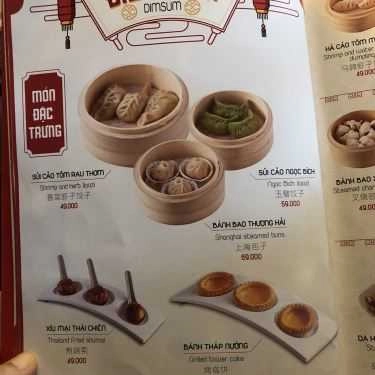 Thực đơn- Nhà Hàng Meiwei - Dimsum & Hải Sản Hấp - Big C Thăng Long