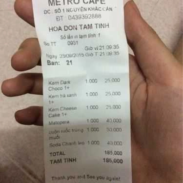 Tổng hợp- Metro Cafe - Nguyễn Khắc Cần