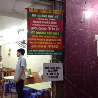 Thực đơn- Ăn vặt Quang Minh - Bánh Cuốn, Cháo Sườn & Cơm Tự Chọn