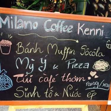 Thực đơn- Milano Cafe Kenni - Lê Trọng Tấn