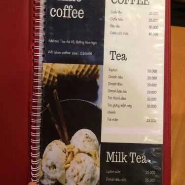 Tổng hợp- Mimo Coffee