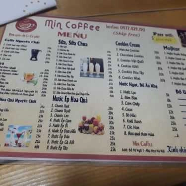 Tổng hợp- Min Min Coffee