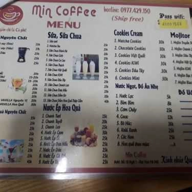 Tổng hợp- Min Min Coffee