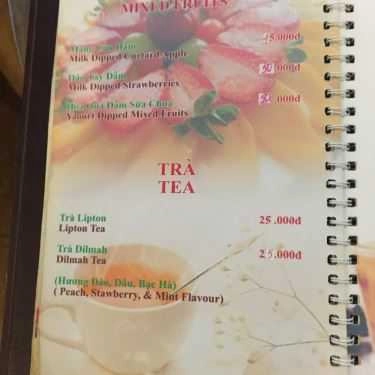 Thực đơn- Minh Tiến Coffee - Bà Triệu