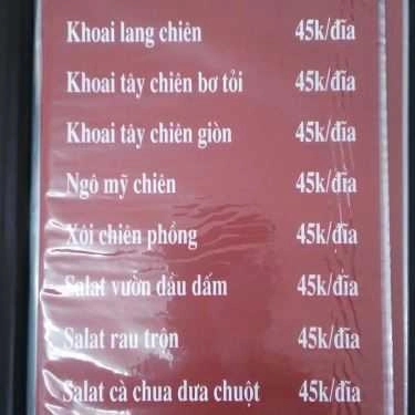 Thực đơn- Quán Nhậu Vua Thỏ Mẹt - Thịt Thỏ, Gà Đồi, Cá Sông & Ba Ba