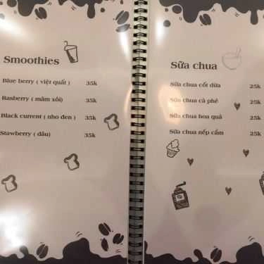 Thực đơn- Misa Coffee