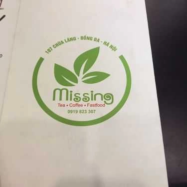 Thực đơn- Missing Tea - Coffee & Fastfood