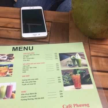 Thực đơn- Mít Cafe - Phương Mai