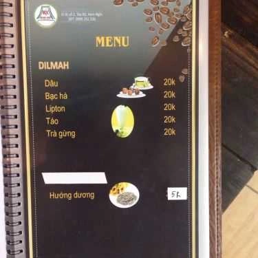 Thực đơn- Mộc Ban Mê Coffee