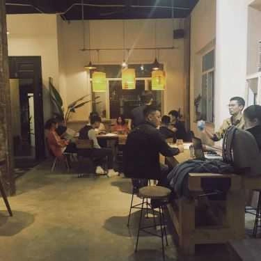 Không gian- Mộc Lab Cafe