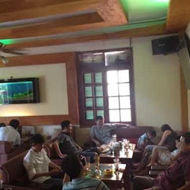 Không gian- Mộc Quán Cafe - Làng Quốc Tế Thăng Long
