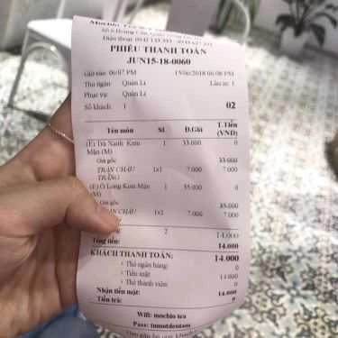 Tổng hợp- Mochio Tea & Coffee - Hoàng Cầu