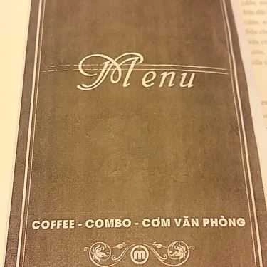 Thực đơn- Moment Restaurant & Cafe - Chung Cư The Pride
