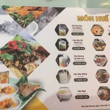 Thực đơn- Nhà Hàng Món Huế - AEON Mall Long Biên