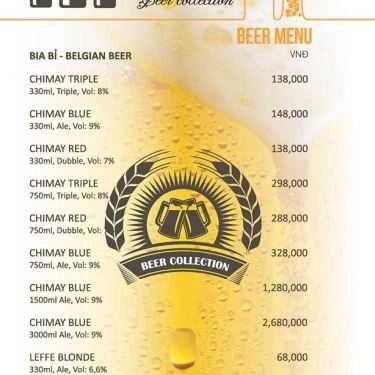 Tổng hợp- My Way Cafe & Beer - Nguyễn Du