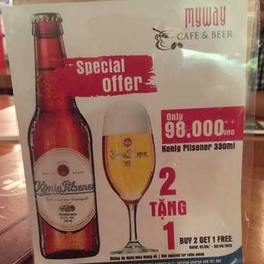 Tổng hợp- My Way Cafe & Beer - Nguyễn Du