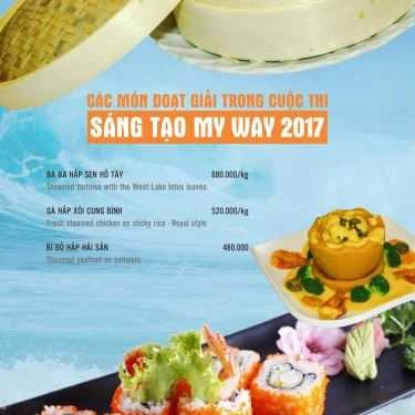 Thực đơn- Nhà Hàng My Way Seafood - 17T3 Hoàng Đạo Thúy