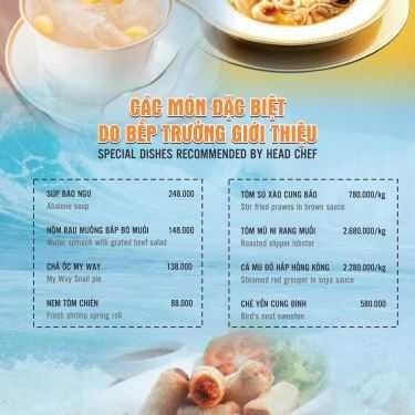 Thực đơn- Nhà Hàng My Way Seafood - 17T3 Hoàng Đạo Thúy