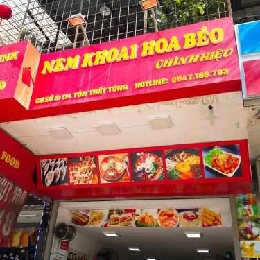 Thực đơn- Ăn vặt Nem Khoai Hoa Béo - Tôn Thất Tùng