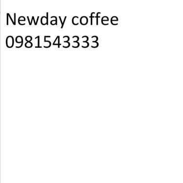 Tổng hợp- New Day Coffee