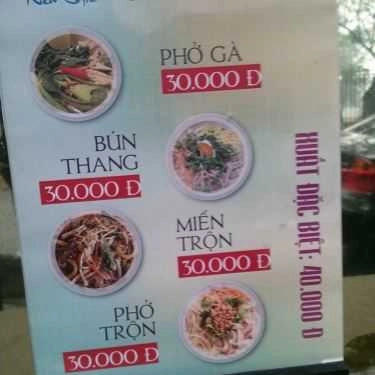Thực đơn- New Style Cafe