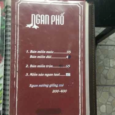 Tổng hợp- Nhà Hàng Ngan Phố - Ngan 10 Món