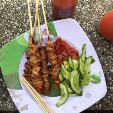 Món ăn- Ăn vặt Ngất - Thịt Xiên Nướng & Bánh Mì Bơ