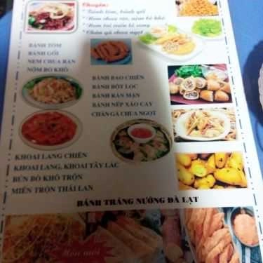 Thực đơn- Ngọc Tú - Quán Ăn Vặt - TT Nghĩa Tân