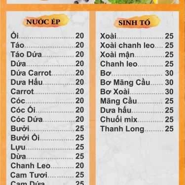 Tổng hợp- Ăn vặt Ngon & Fresh - Nước Ép Sinh Tố