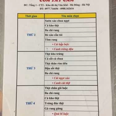 Tổng hợp- Quán Nhậu Nhà Hàng Cơm Tay Cầm - KĐT Văn Khê