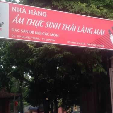 Tổng hợp- Nhà Hàng Ẩm Thực Sinh Thái Làng Mai