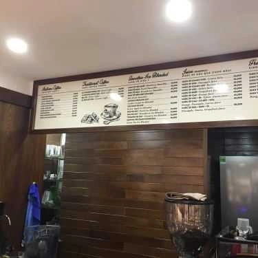 Thực đơn- Nhã Nam Books N' Coffee - Trần Huy Liệu