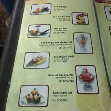 Thực đơn- Nhà Tròn - Hapro Bốn Mùa Cafe