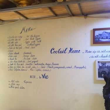 Thực đơn- Nhân Cafe - Nguyễn Khắc Hiếu