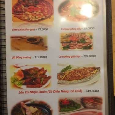 Thực đơn- Quán Nhậu Nhậu Quán 192 - Thái Thịnh