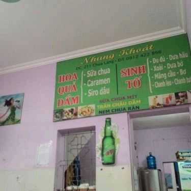 Thực đơn- Cafe Nhung Khoát - Sinh Tố & Hoa Quả Dầm