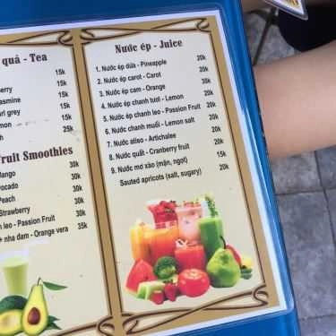 Thực đơn- No1. Coffee & Tea - Ngõ Gạch
