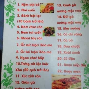 Thực đơn- Ăn vặt Thanh Xuân - Nộm Bò Khô & Bánh Bột Lọc