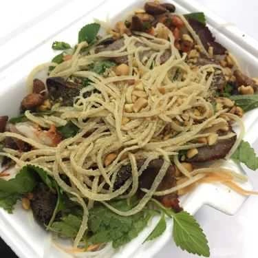 Món ăn- Nộm Bò Khô & Đồ Ăn Vặt - Lương Định Của