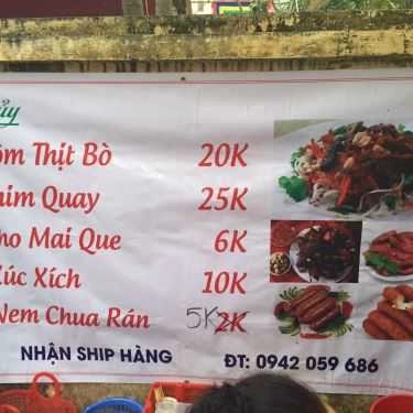 Thực đơn- Ăn vặt Nộm Thuỷ - Lạc Long Quân