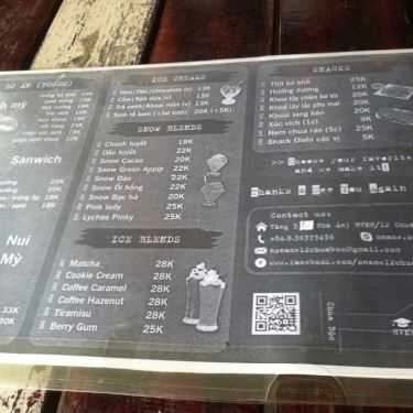 Thực đơn- Cafe Noname DRINKs & FOODs