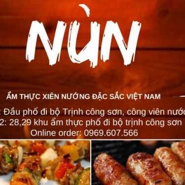 Tổng hợp- Ăn vặt Nùn - Xiên Nướng Các Loại